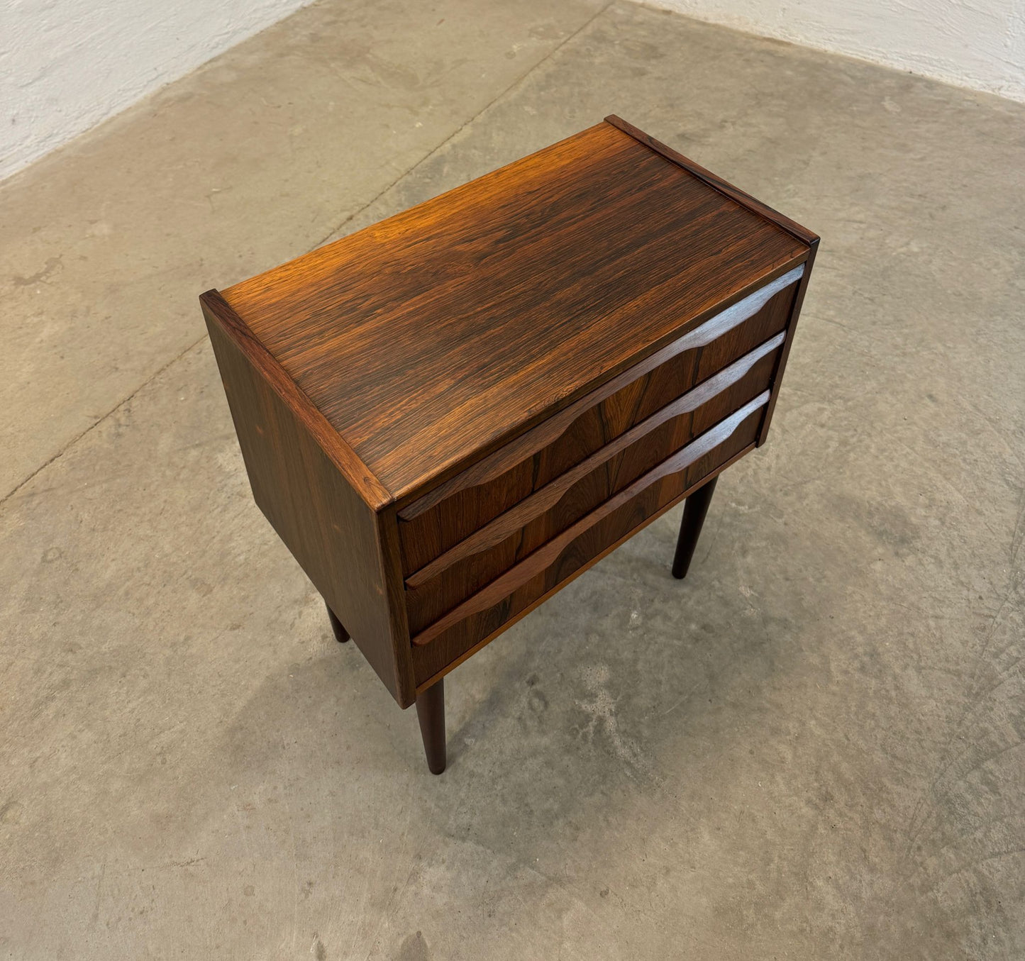 Danish Rosewood Chest of Drawers / Nightstand - #A2157