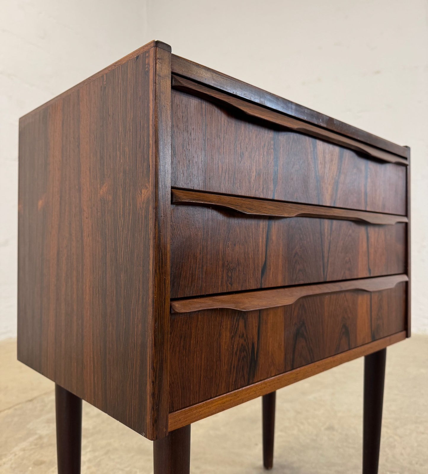 Danish Rosewood Chest of Drawers / Nightstand - #A2157