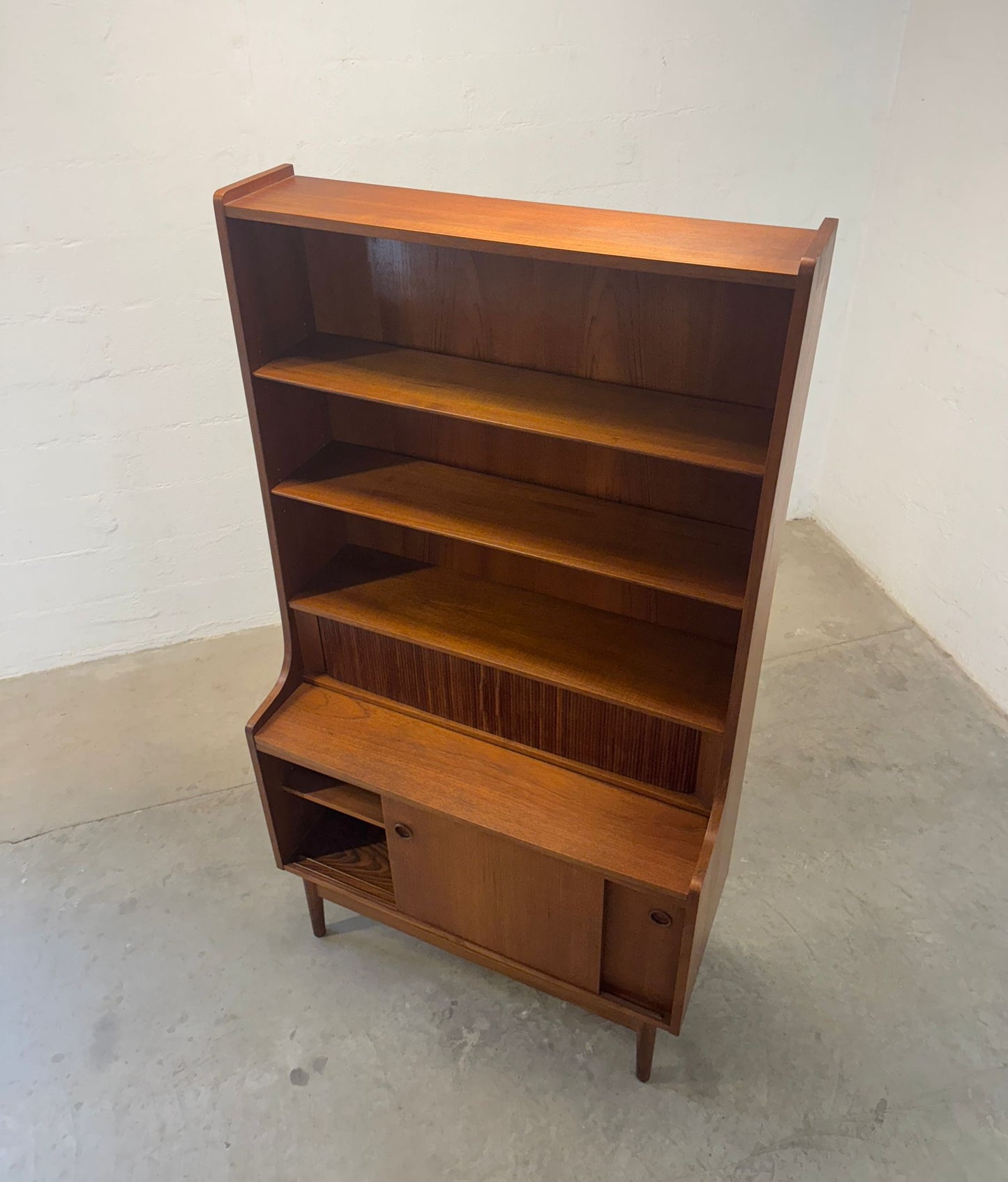 Nexø Møbelfabrik Teak Secretary Desk & Bookcase Designed by Johannes Sorth - #A2156