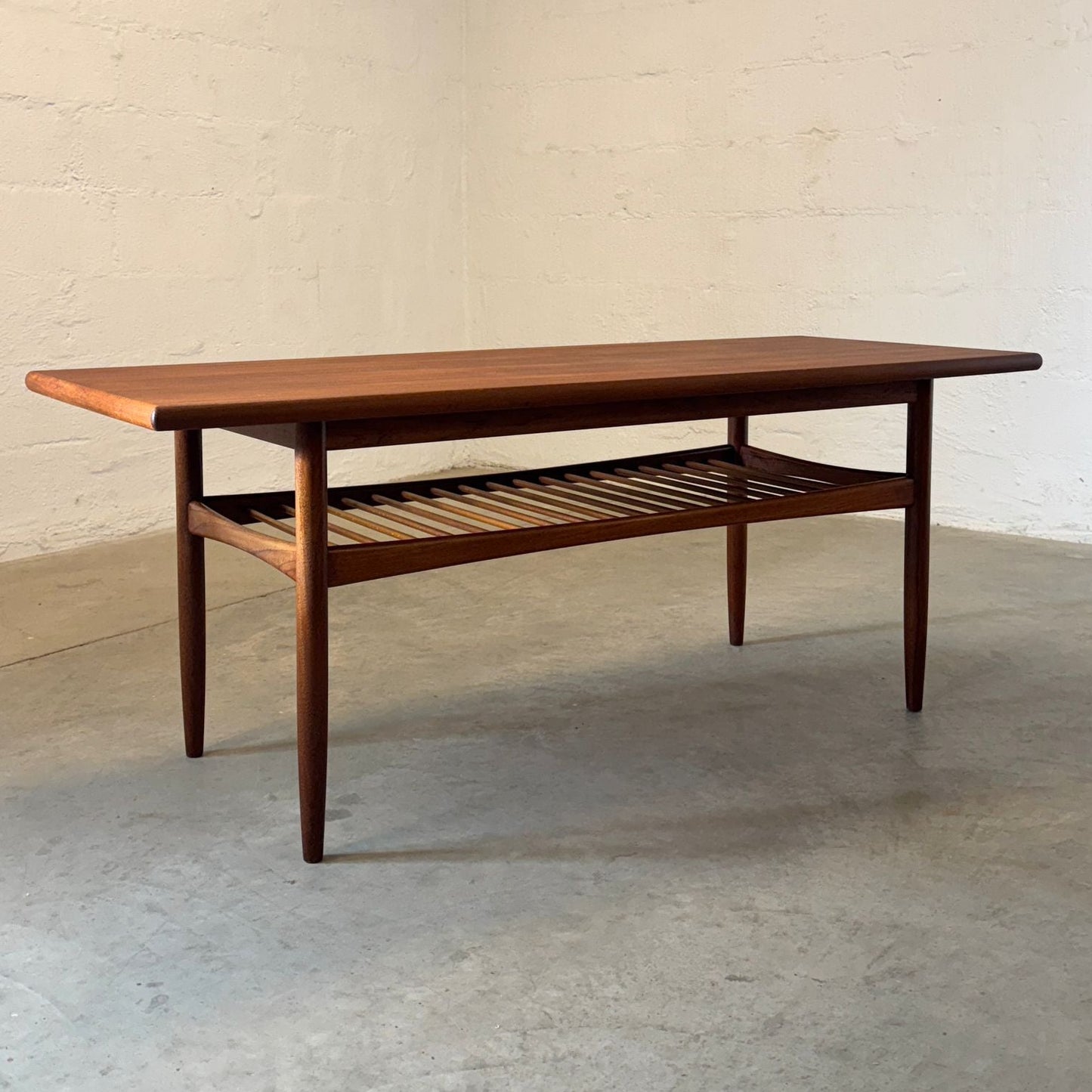 Danish Teak “Surfboard” Coffee Table