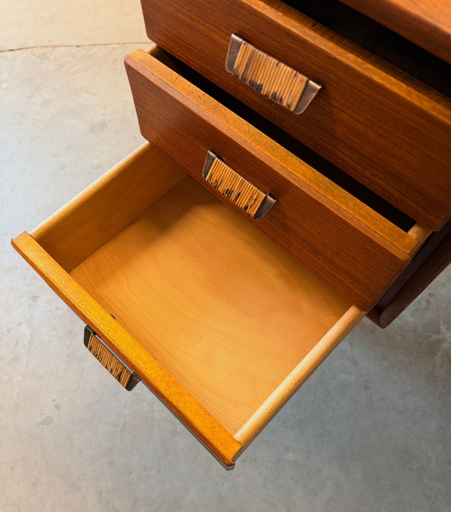 Sigurd Hansen Curved Teak Desk Model # 180 Designed by Svend Aage Madsen - #A2168