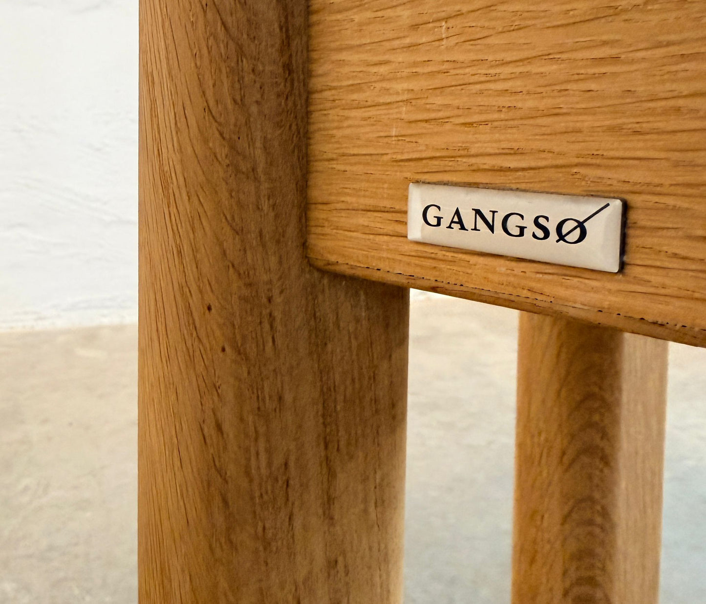 Gangsø Møbler Solid Oak Dining Table