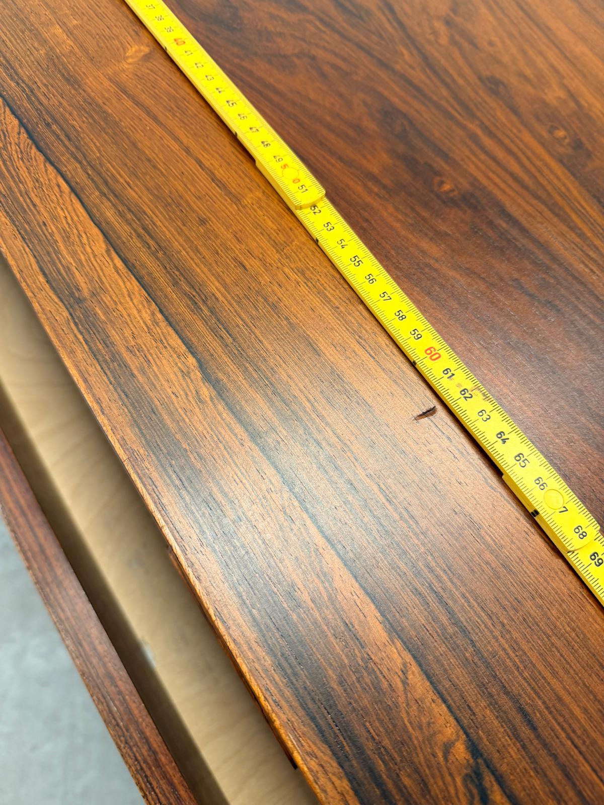 Hundevad & Co. Rosewood Model HU 40/16 Low Dresser Designed by Carlo Jensen