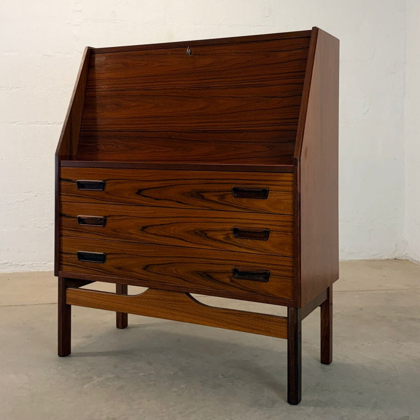Dyrlund Rosewood Secretary Desk - #A2181