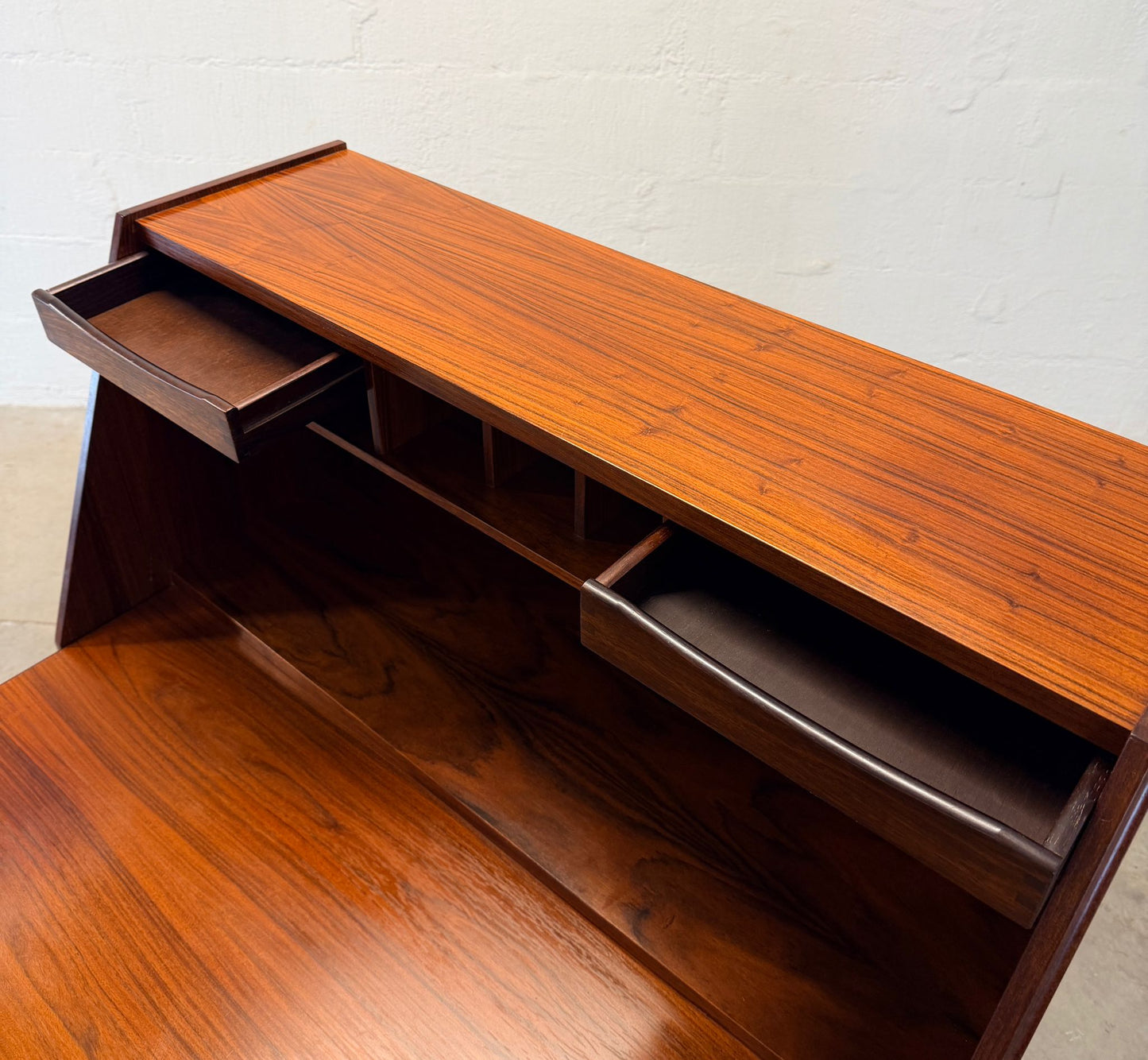 Dyrlund Rosewood Secretary Desk - #A2181