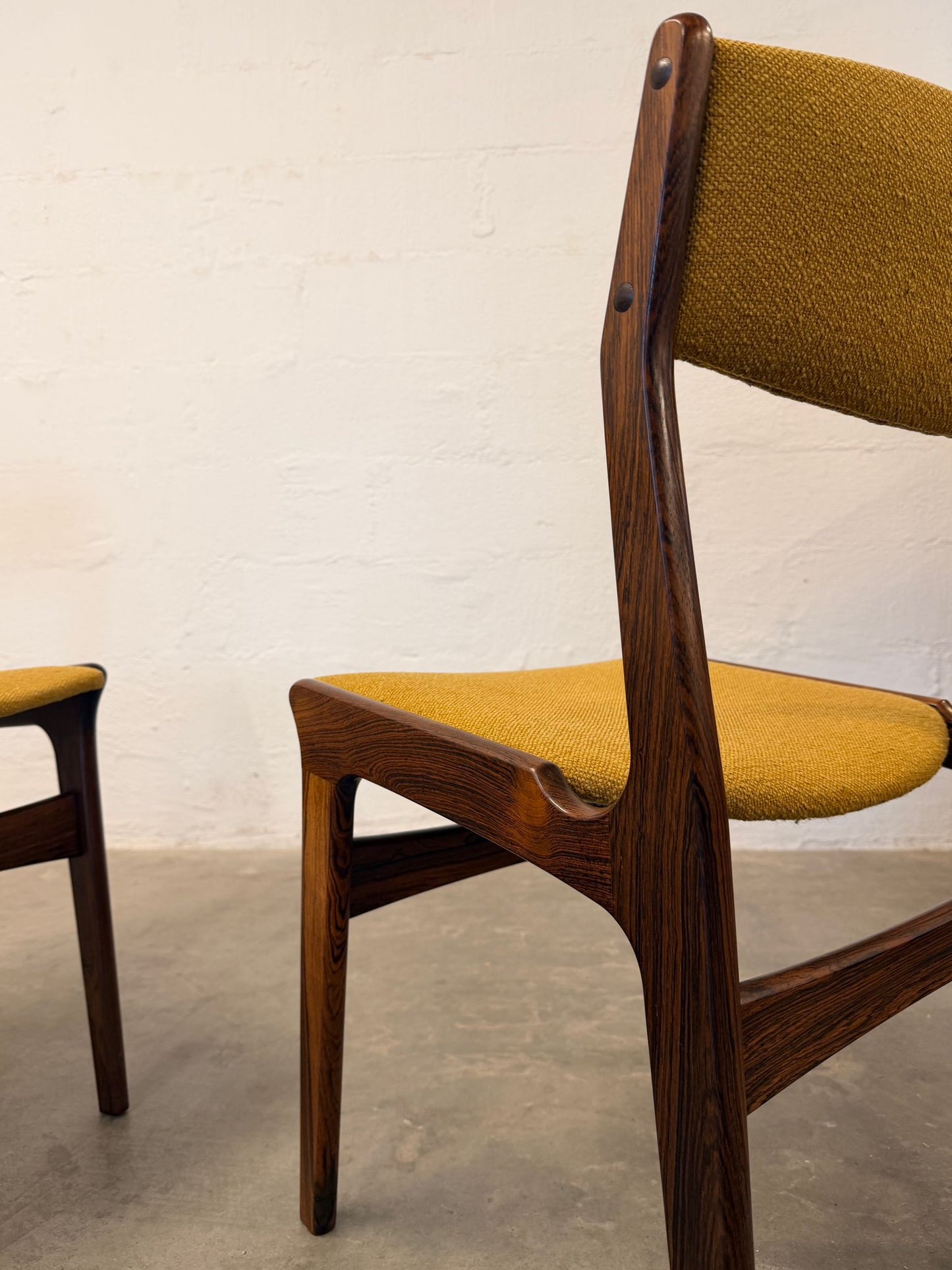 Nova Møbler Set of Six Rosewood Dining Chairs