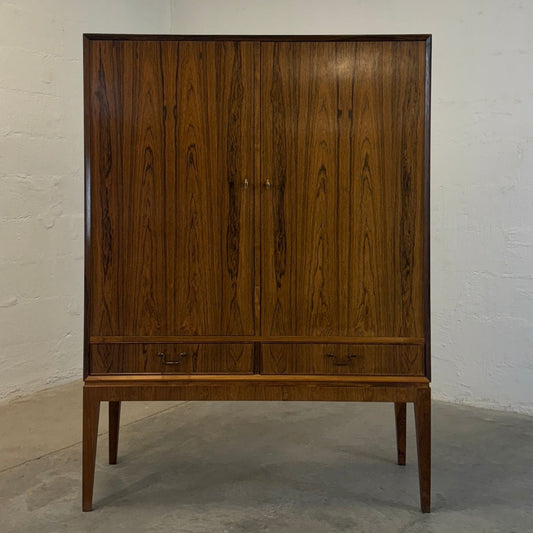 O. Bank Larsens Møbelfabrik Cutlery Cabinet / Highboard / Tall Sideboard - #A1704